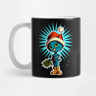 Super Hero Stylized Cat Woman Cartoon Mug